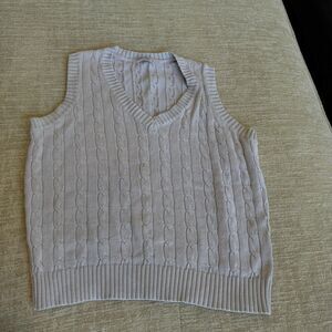 Brandy Melville J. Galt Women's Lavender Sweater Vest OS